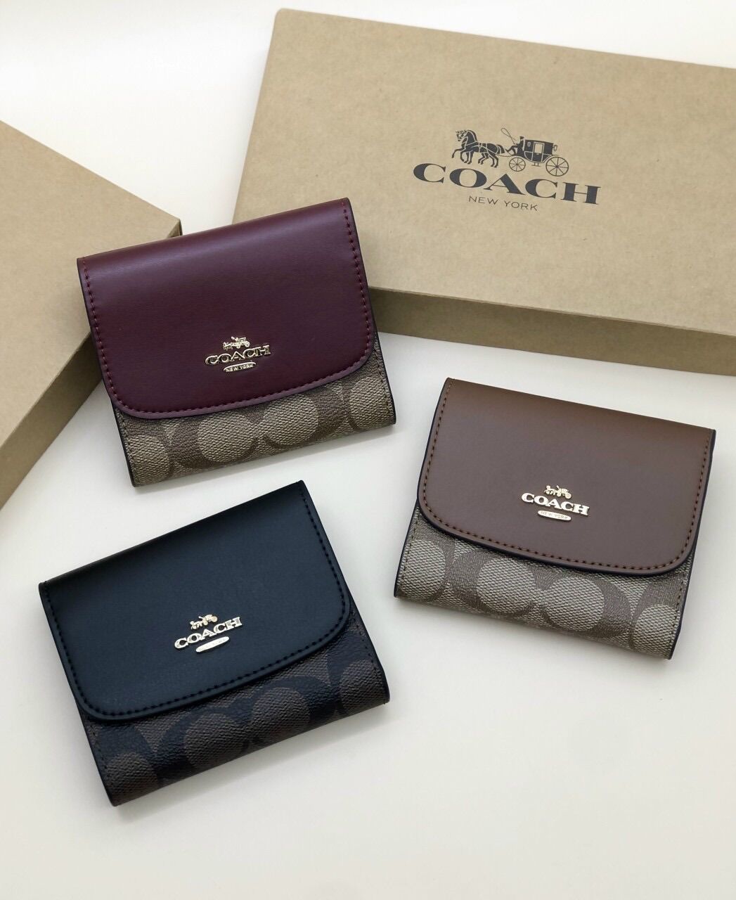COACH WALLET VÍ COACH NỮ MỚI