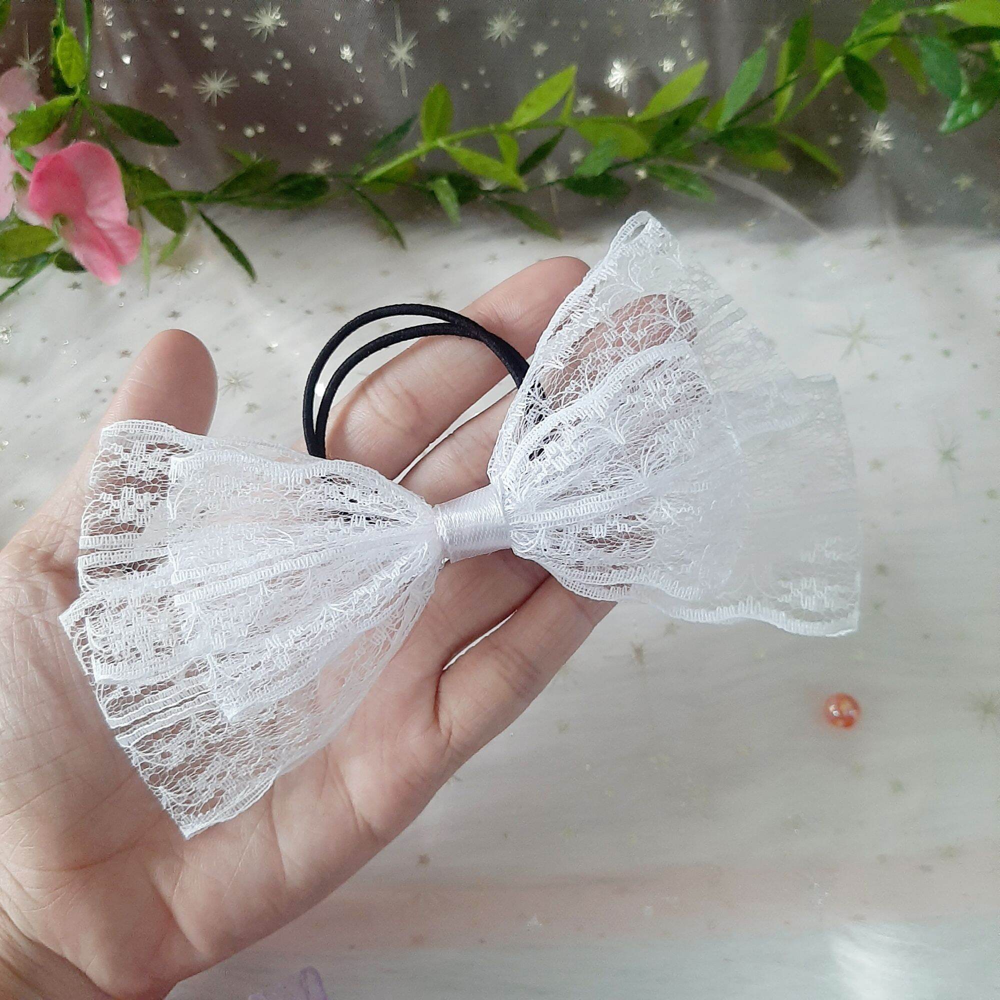 Cột tóc nơ lưới (mua 9 tặng 1)