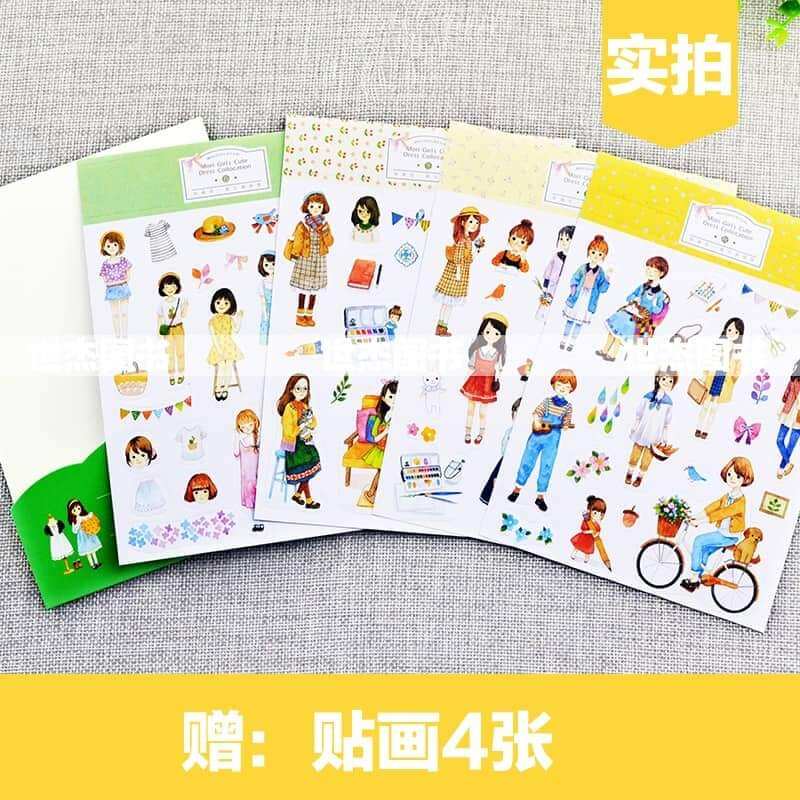 ARTBOOK DẠY VẼ Màu nước "Cô bé dễ thương"