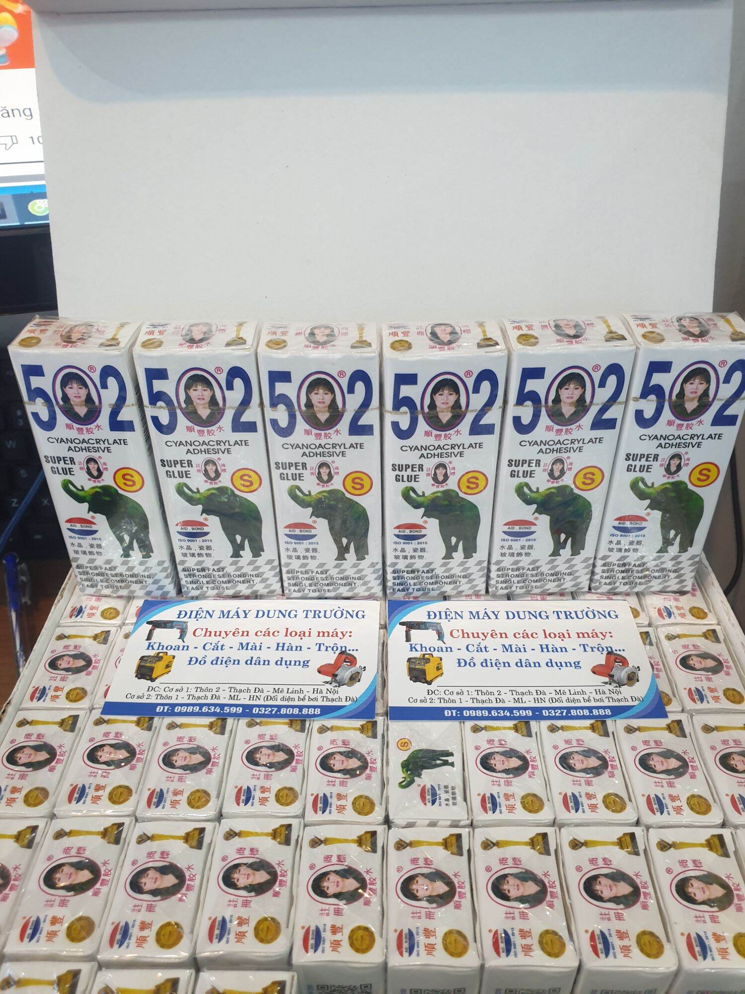 2 lọ keo 502 thuận phong hàng chính hãng