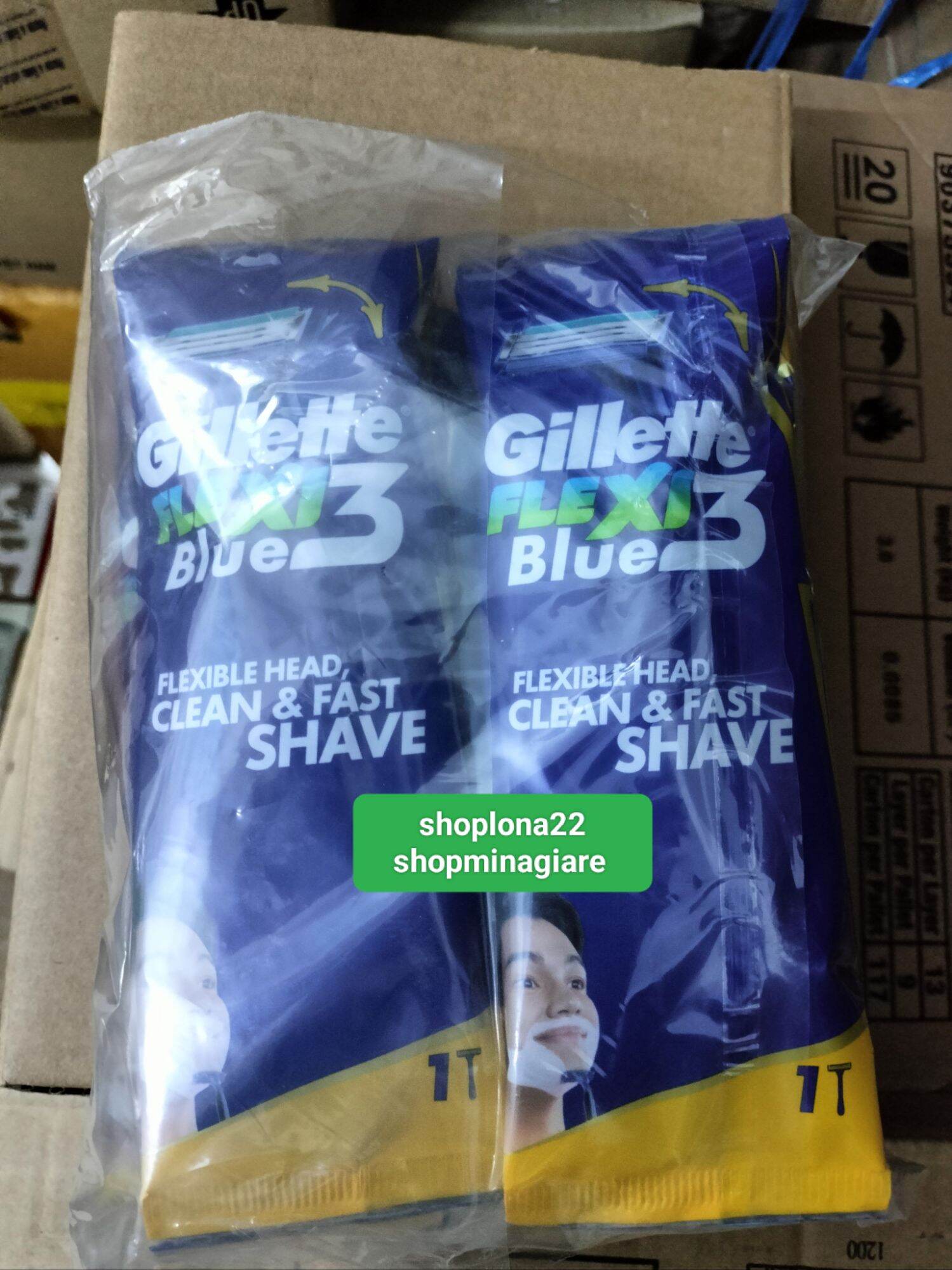 Dao cạo Gillette Flexi Blue 3 - 1 cây