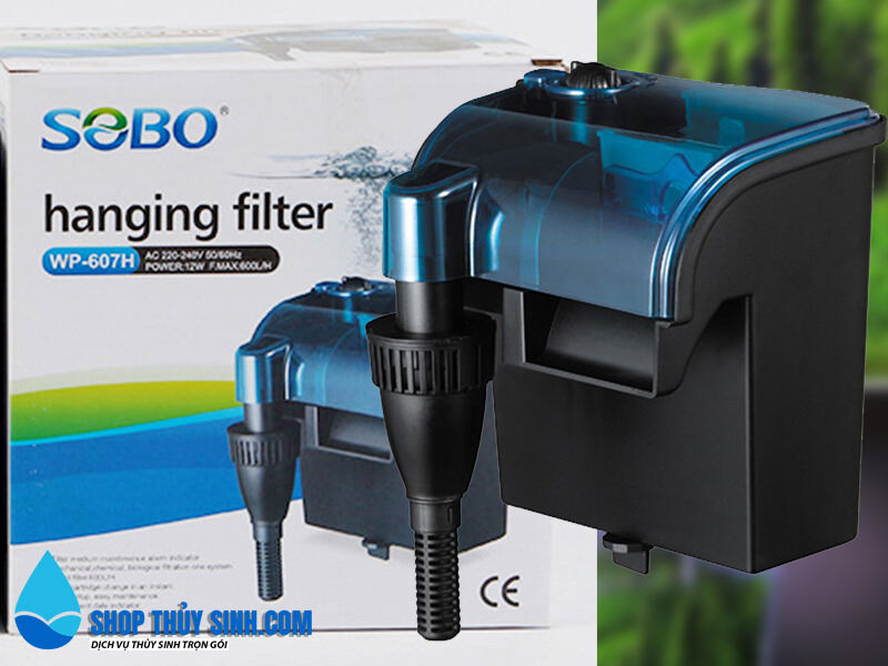 Lọc thác sobo wp-607 dùng cho hồ 45-60cm.