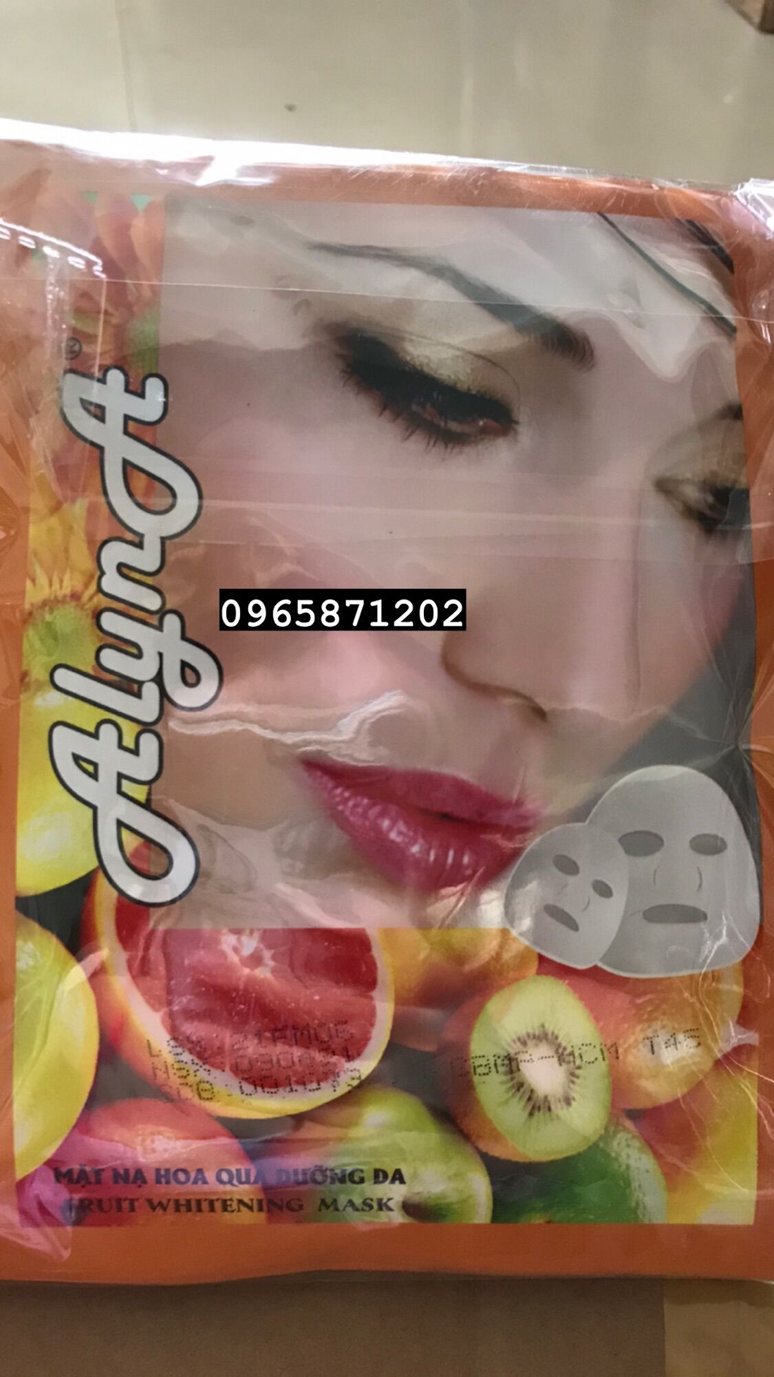 Combo 10 Miếng Mặt nạ Alyna Whitening Mask
