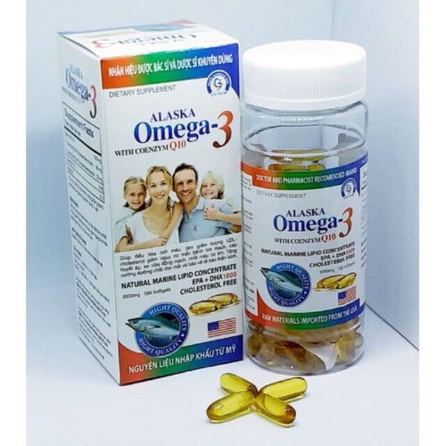 Omega 3 Alaska - chai 100v