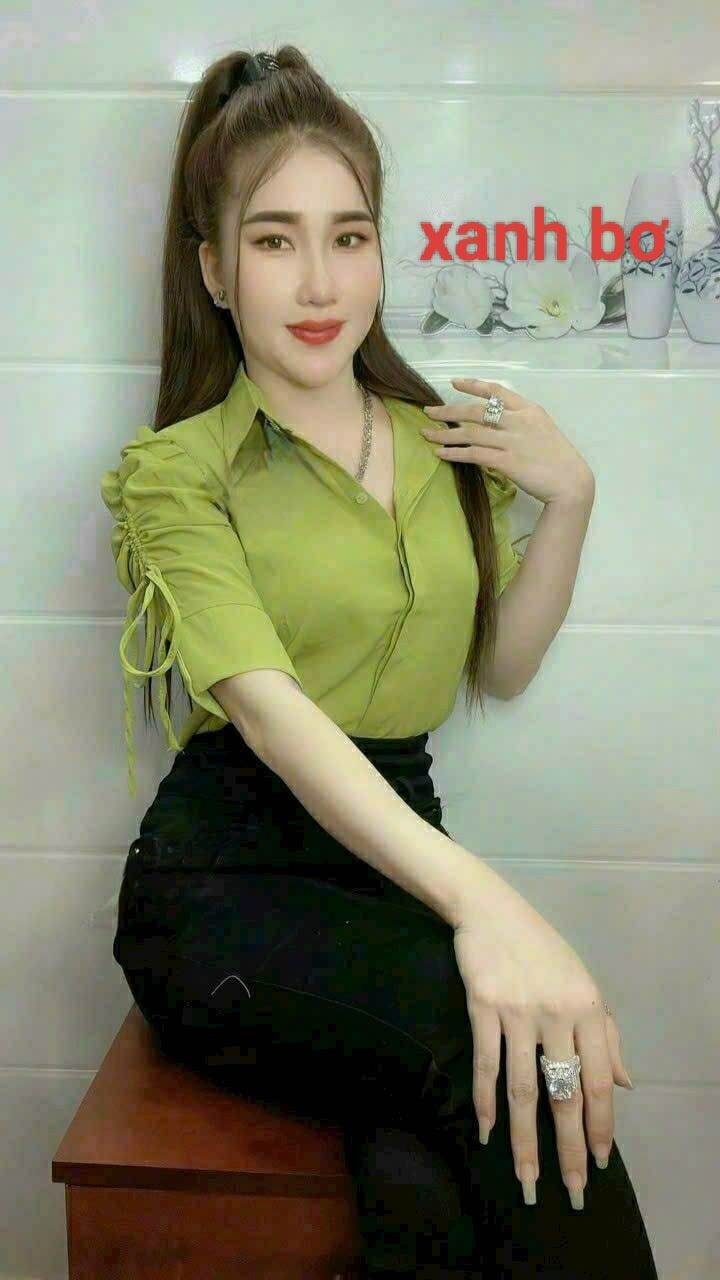 Ao so mi nữ somi tay rút.mango 8D