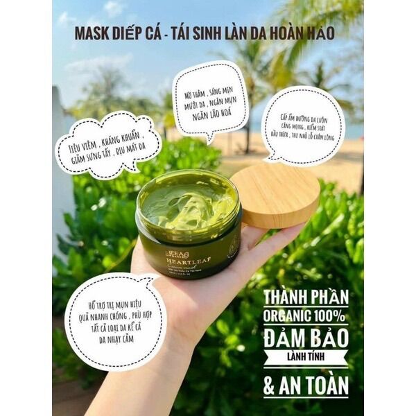 [ GIÁ GỐC ] MẶT NẠ DIẾP CÁ MEEA ORGANIC CHÍNH HÃNG