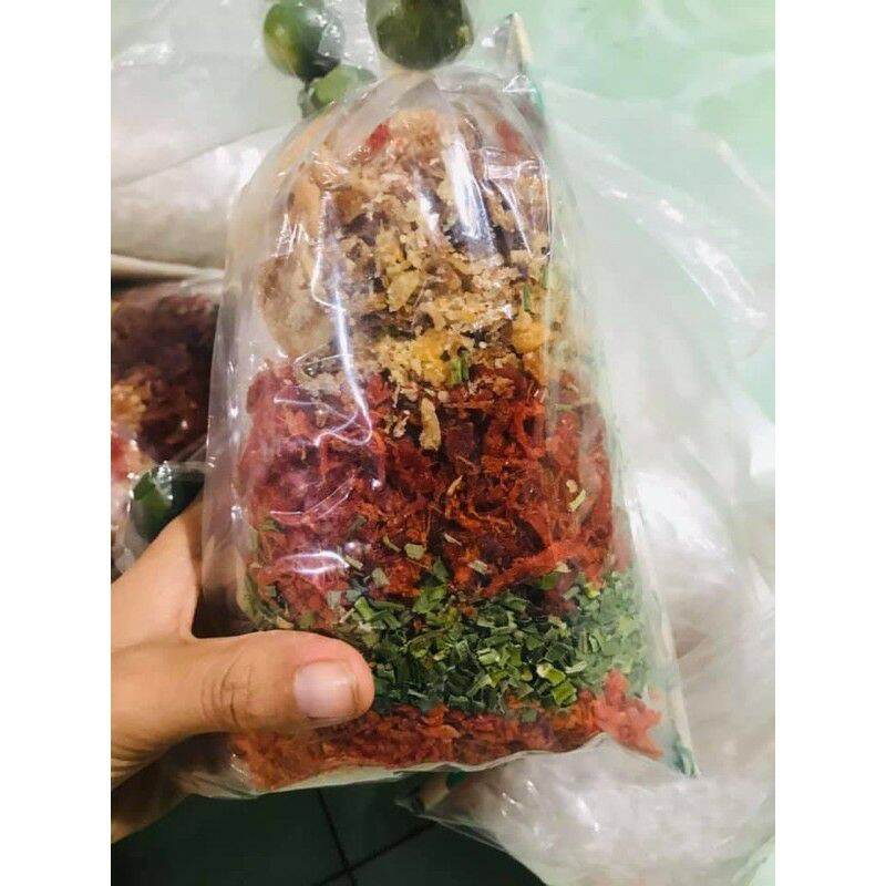 Bánh tráng trộn thập cẩm khô bò ( bịch to ) có kèm thêm sốt