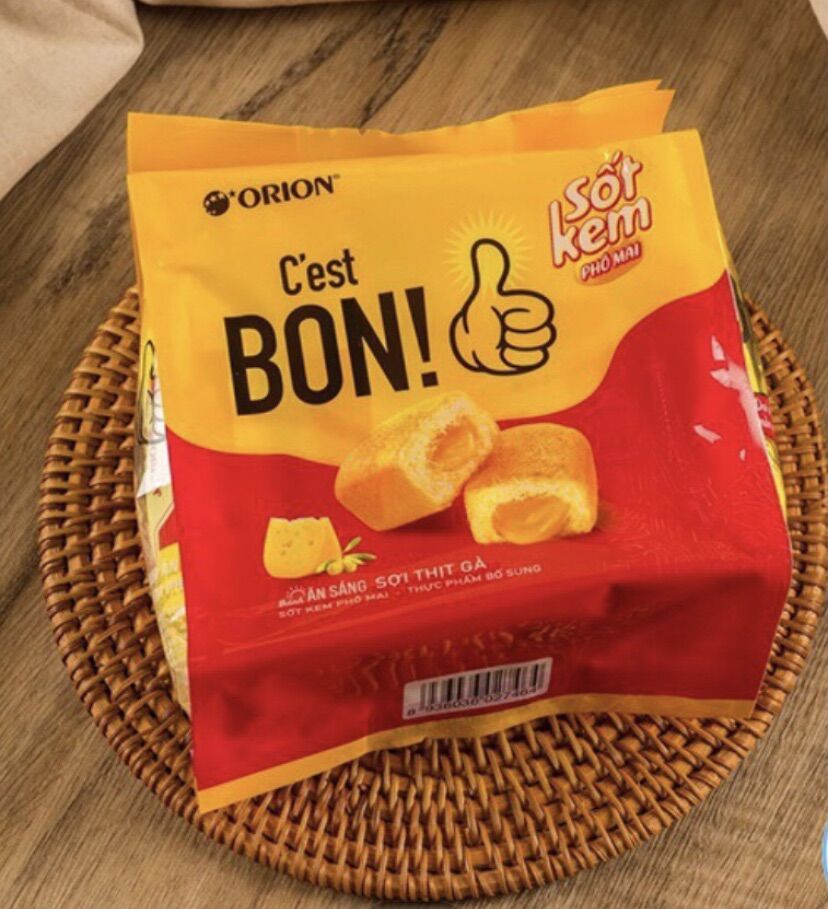 COMBO 5 CÁI BÁNH BON C’EST SỐT KEM PHÔ MAI