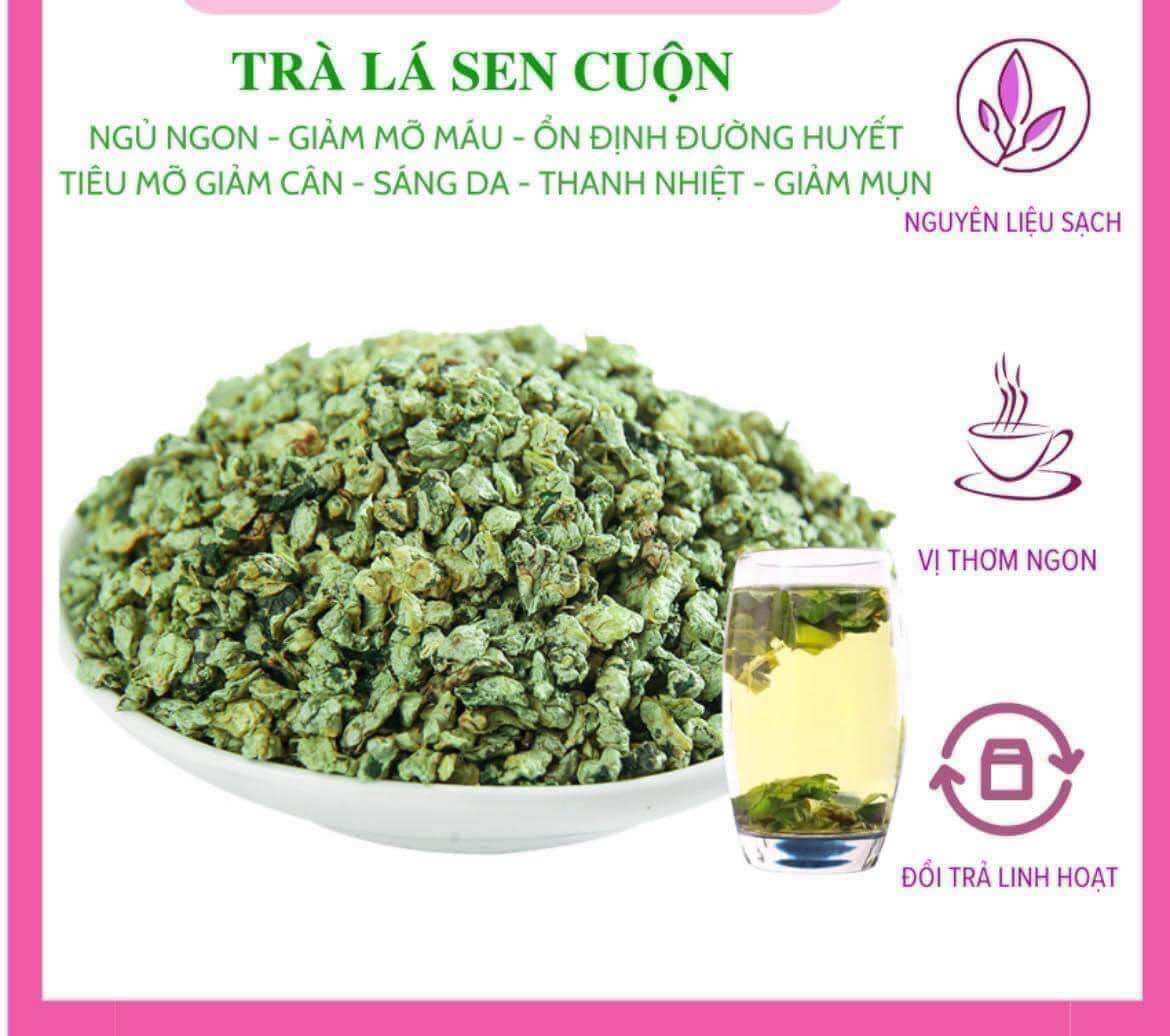 Trà Lá Sen Non Cuộn túi 400gr