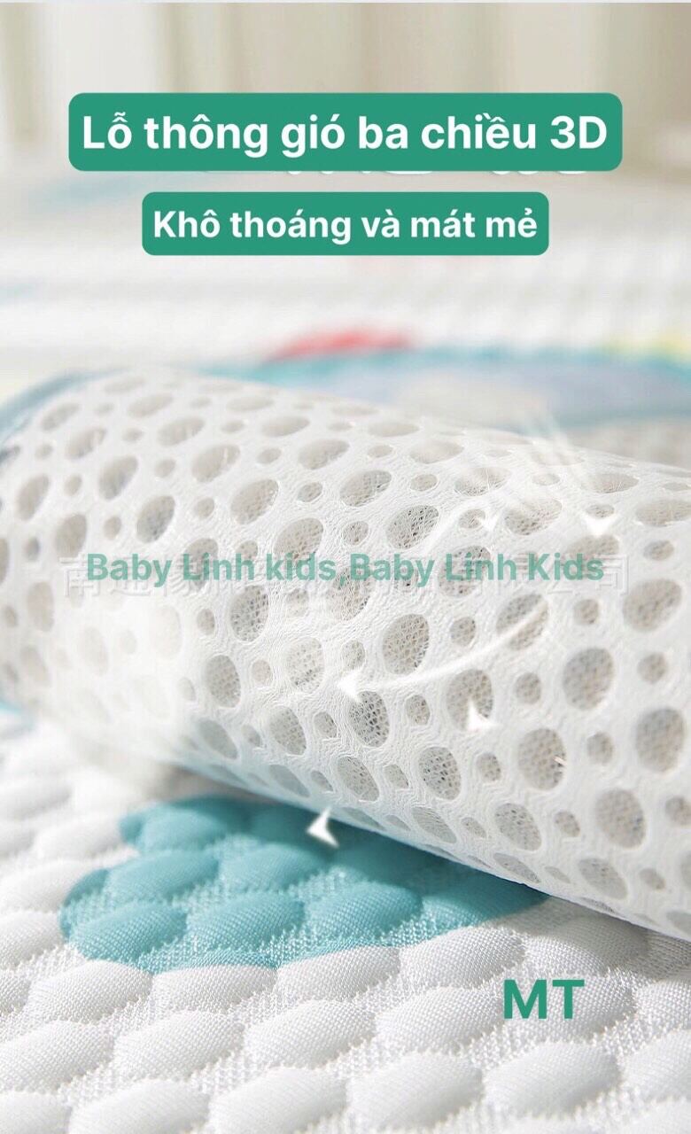 chiếu điều hòa có kèm gối cho bé