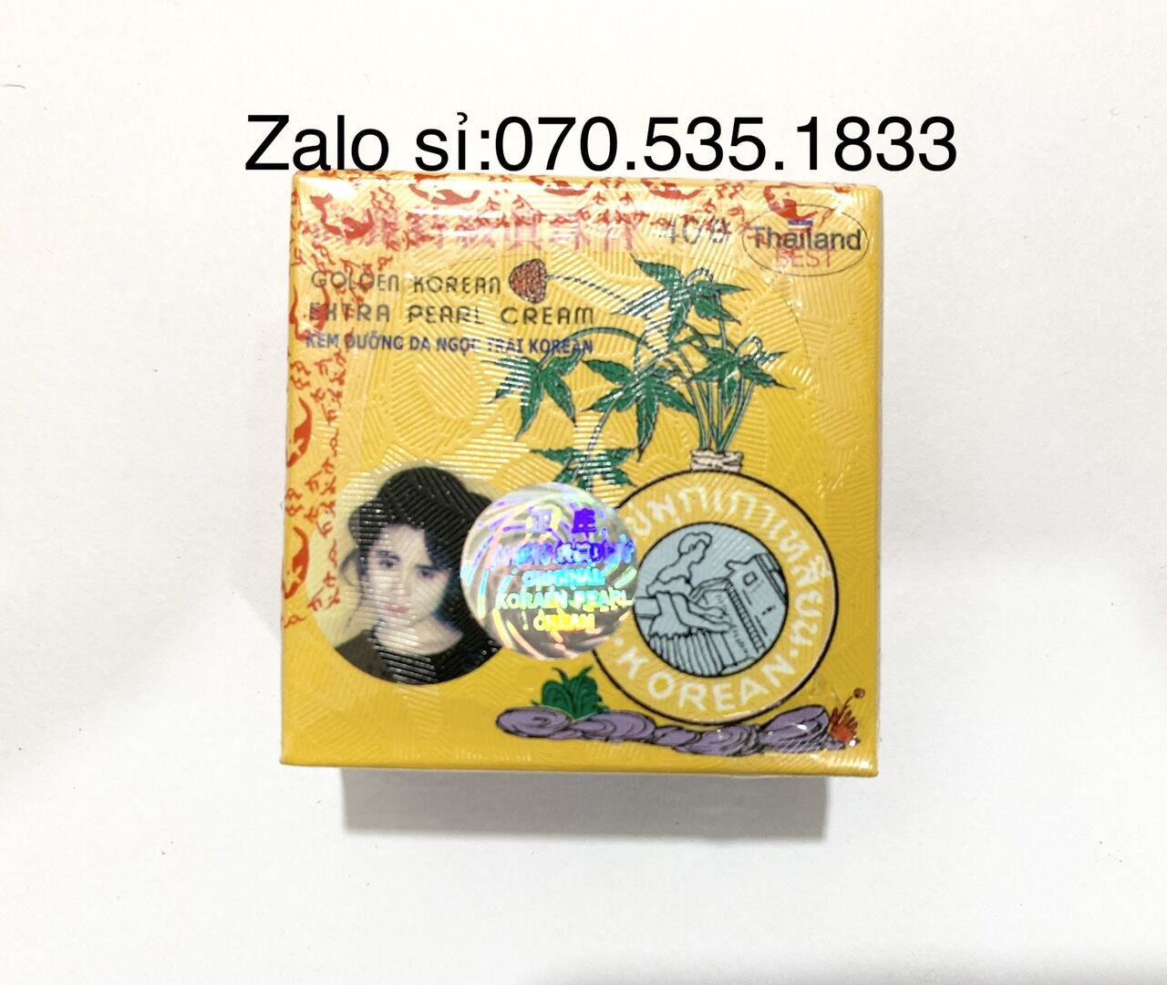 Lẻ hủ kem sâm vàng