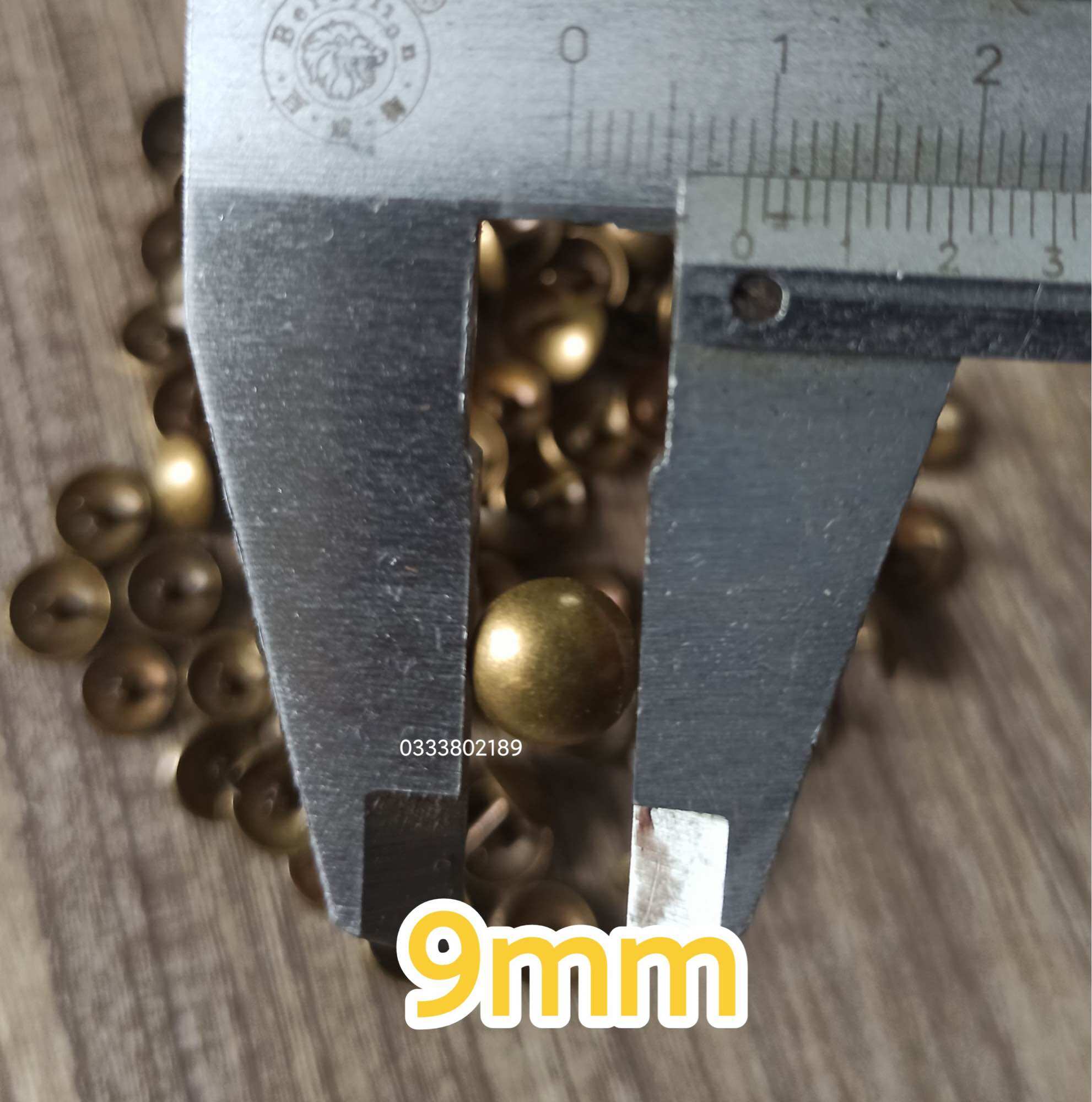 Đinh mũ/ Đinh dù (50gr) màu đồng cổ điển/ Vàng