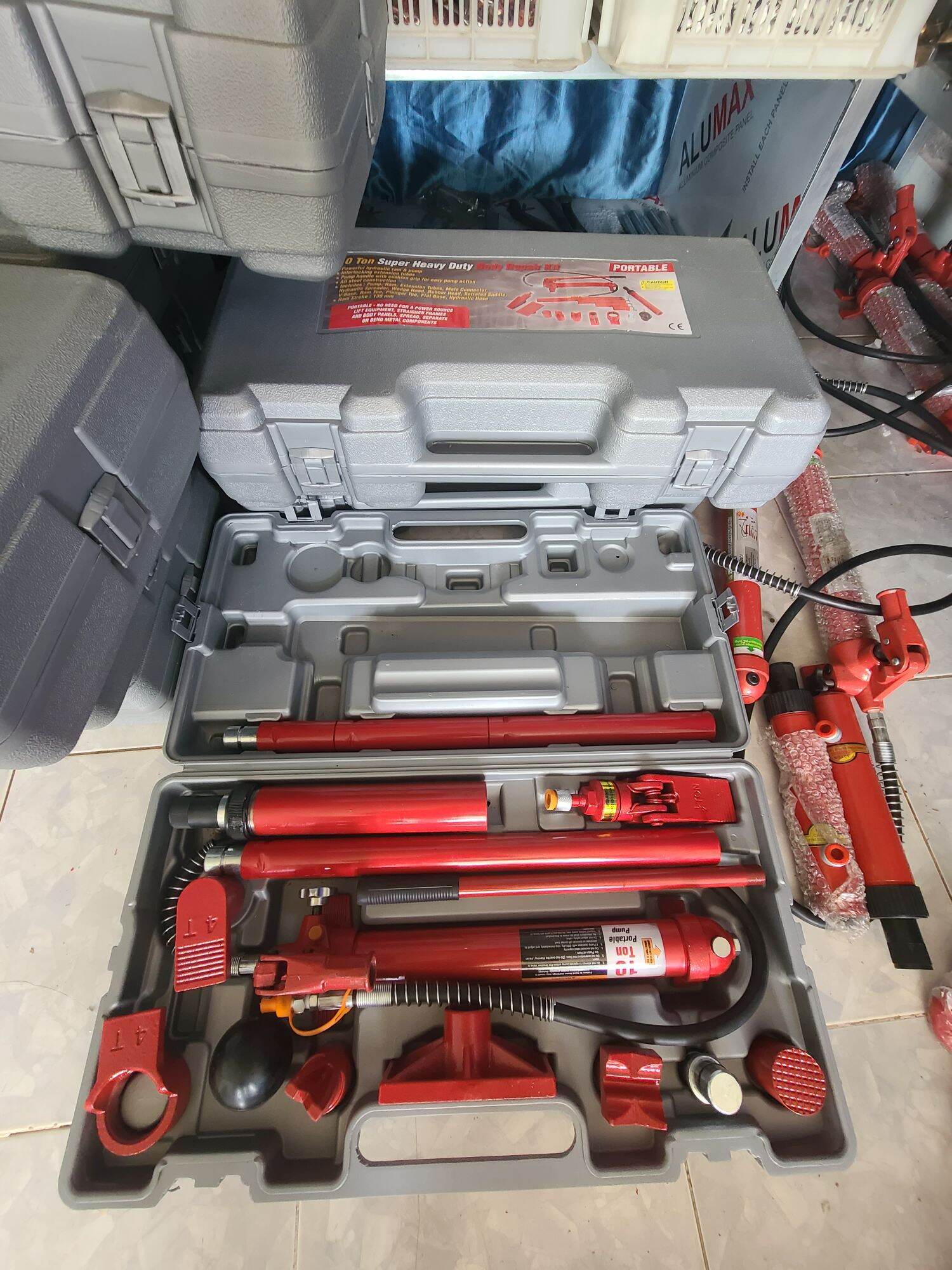 Đội kích thủy lực 10 tấn sửa chữa ô tô