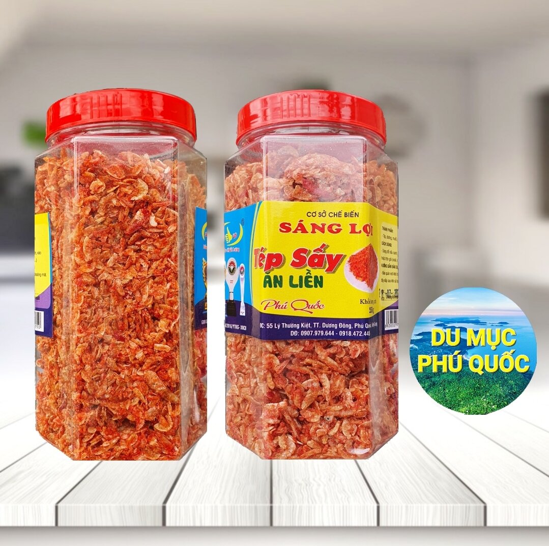 Tép Sấy Ăn Liền Phú Quốc - Hủ 250g