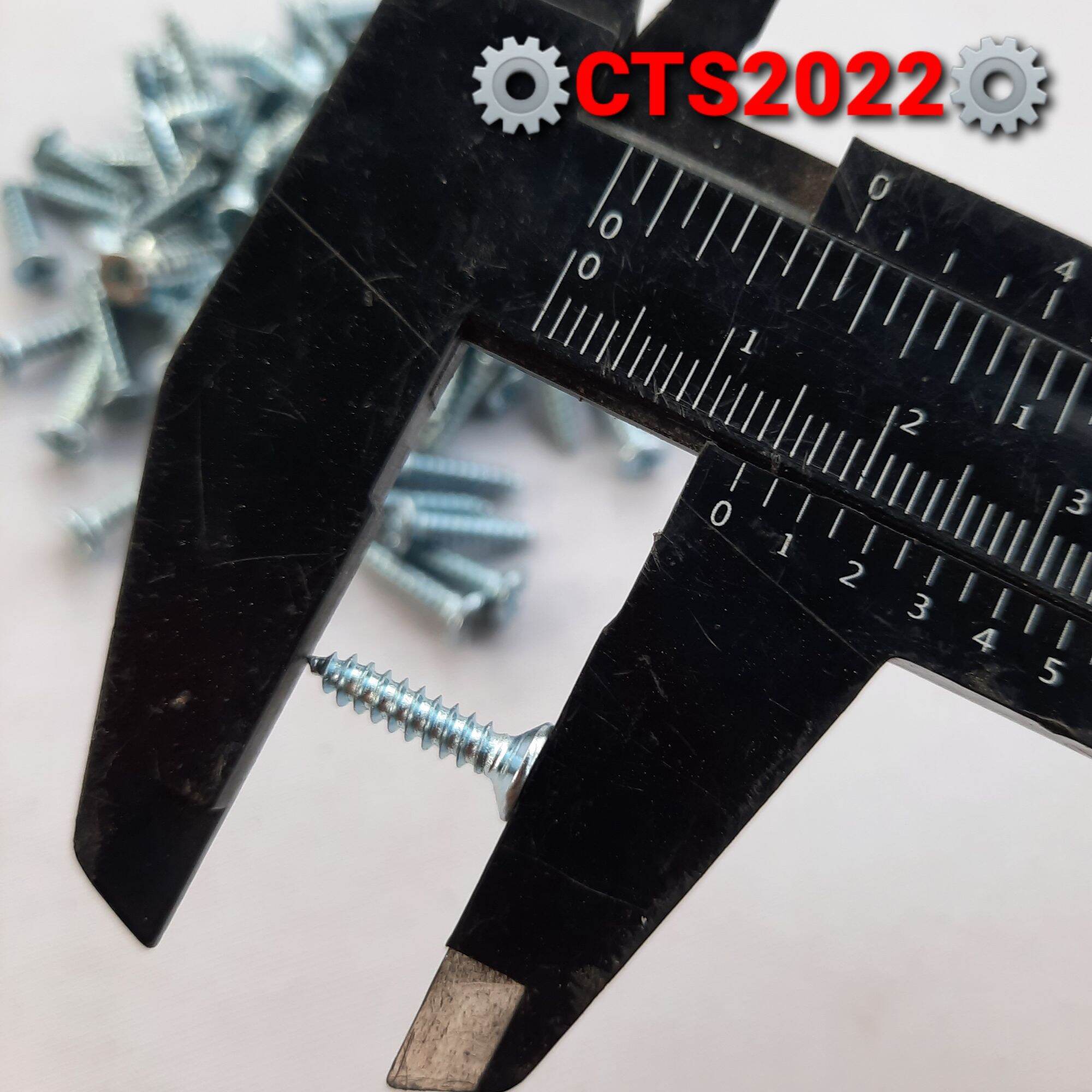 10 Con vít 3ly đầu côn dài 15mm