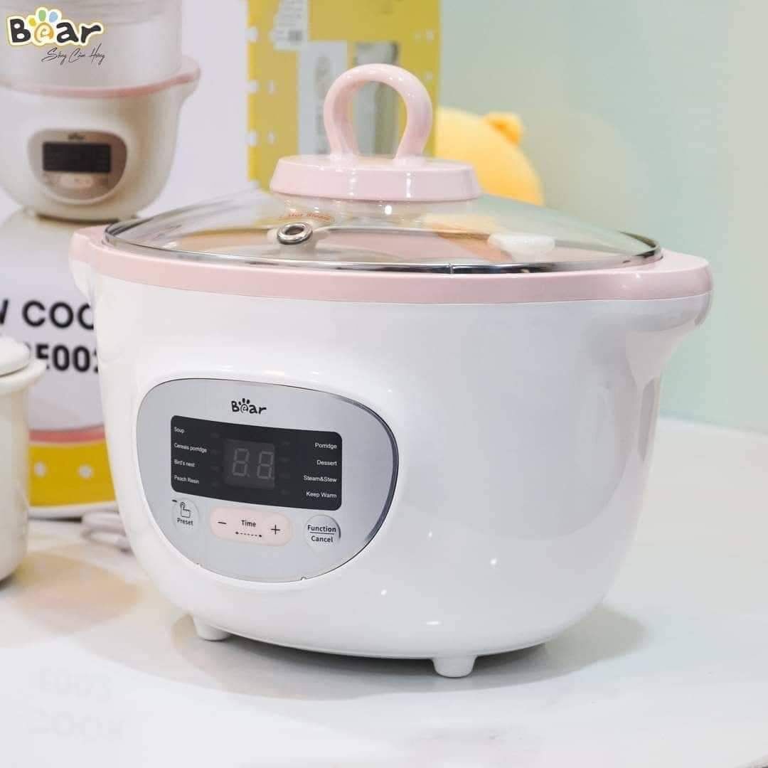 Nắp sứ 1,6l nồi nấu cháo chậm bear