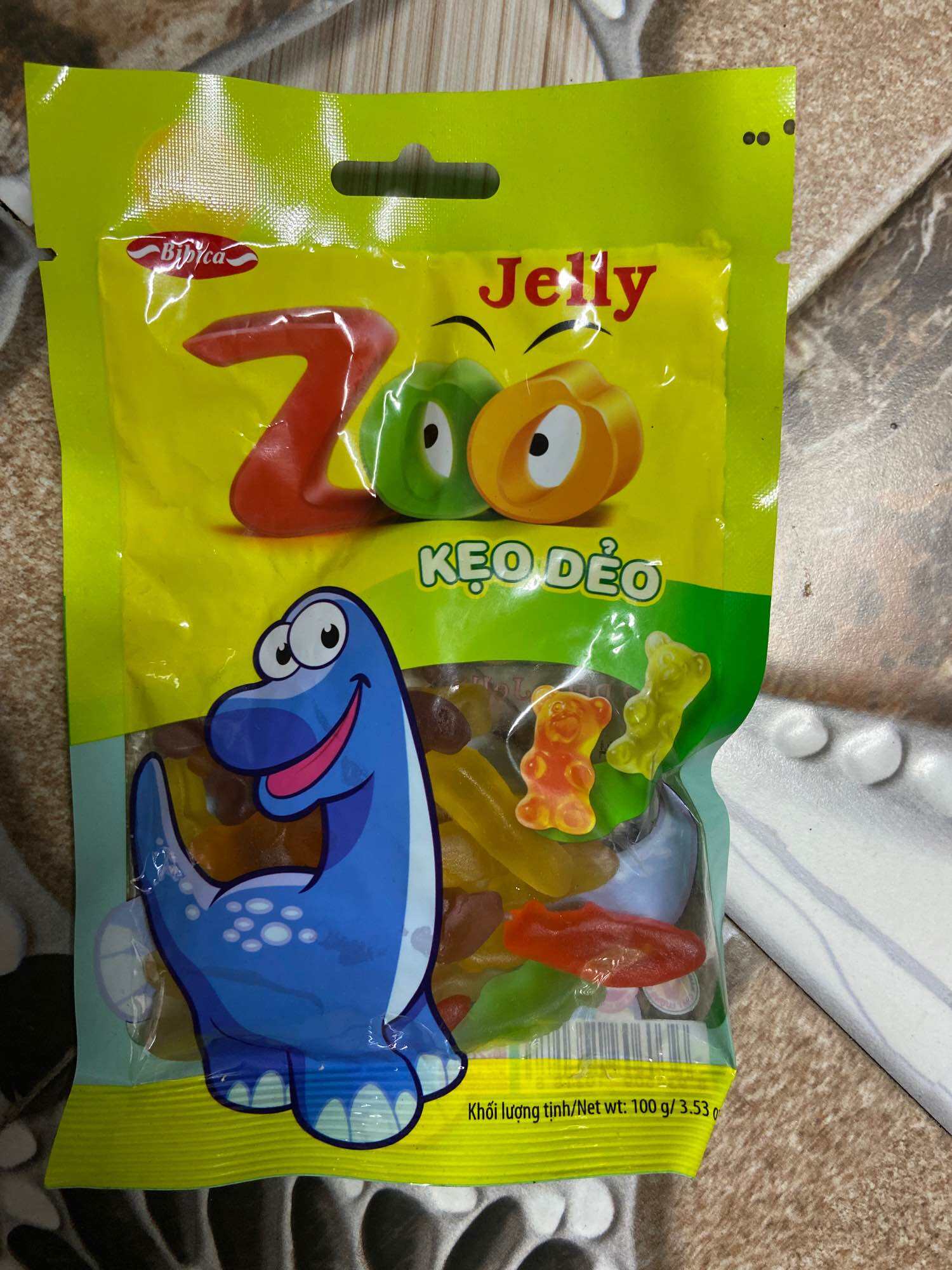 Kẹo dẻo ZOo jelly 100g