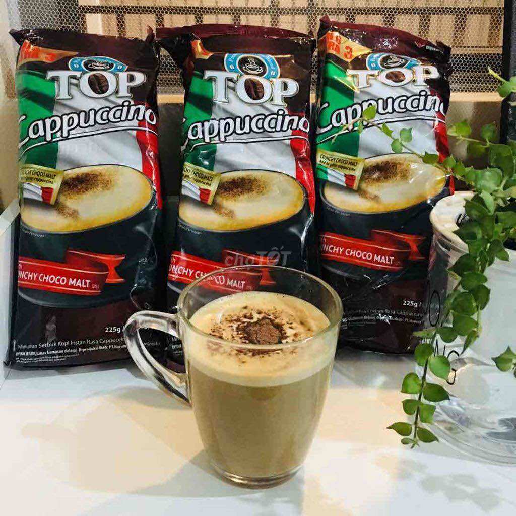 Cafe TOP CAPPUCCINO nhập khẩu Singgapore