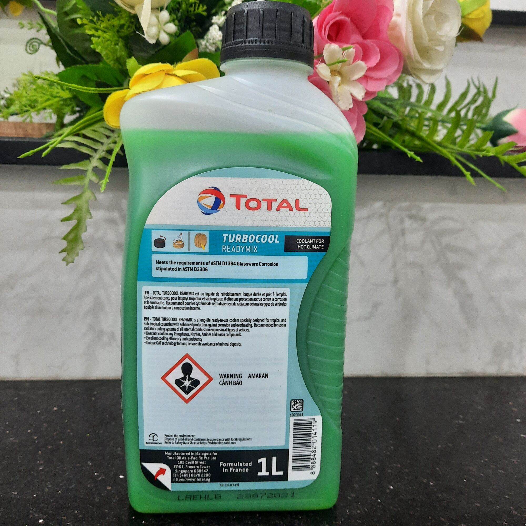 [HCM]Nước làm mát động cơ TOTAL TURBOCOOL READY MIX