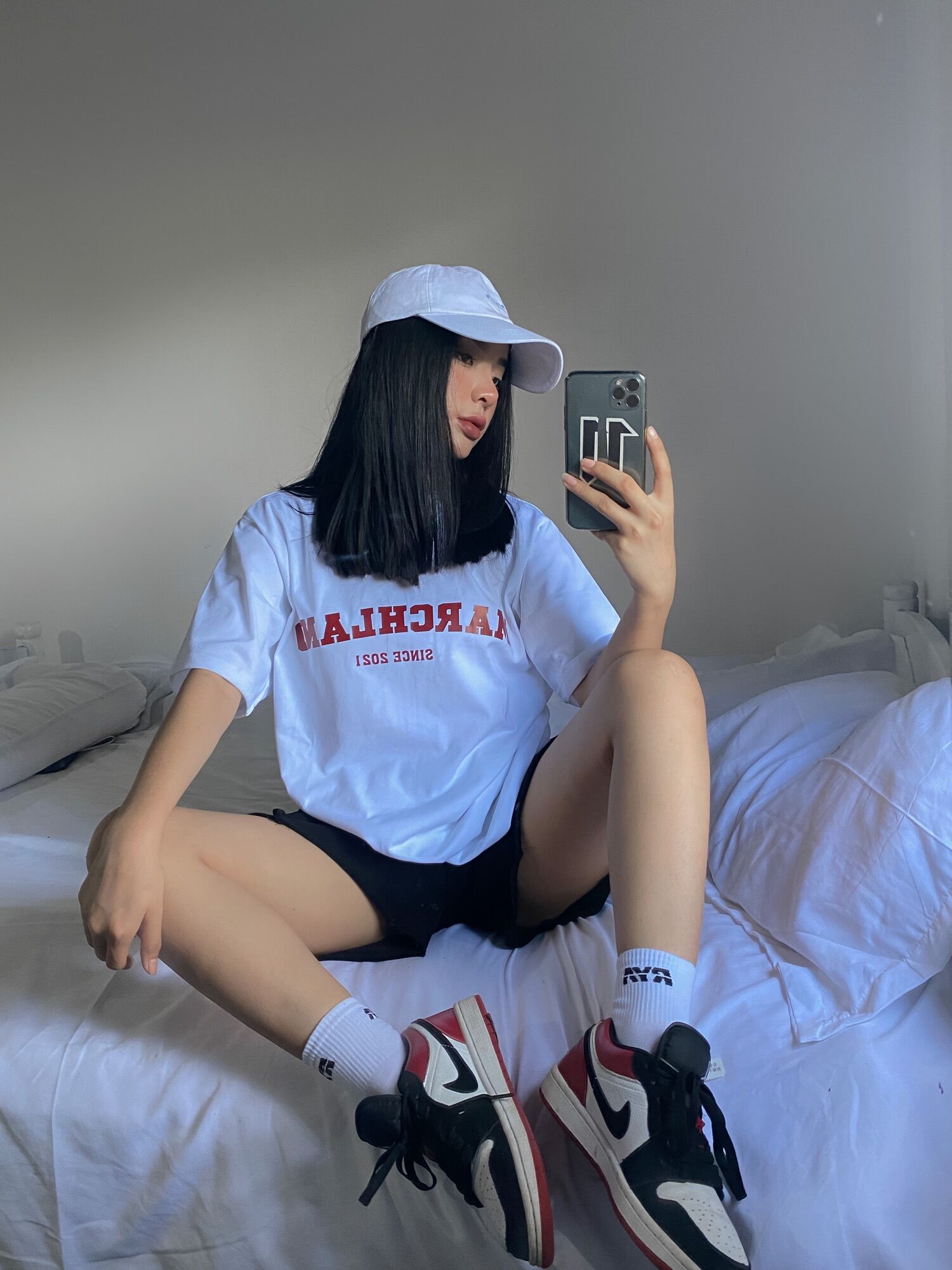 BASIC LOGO RED TSHIRT