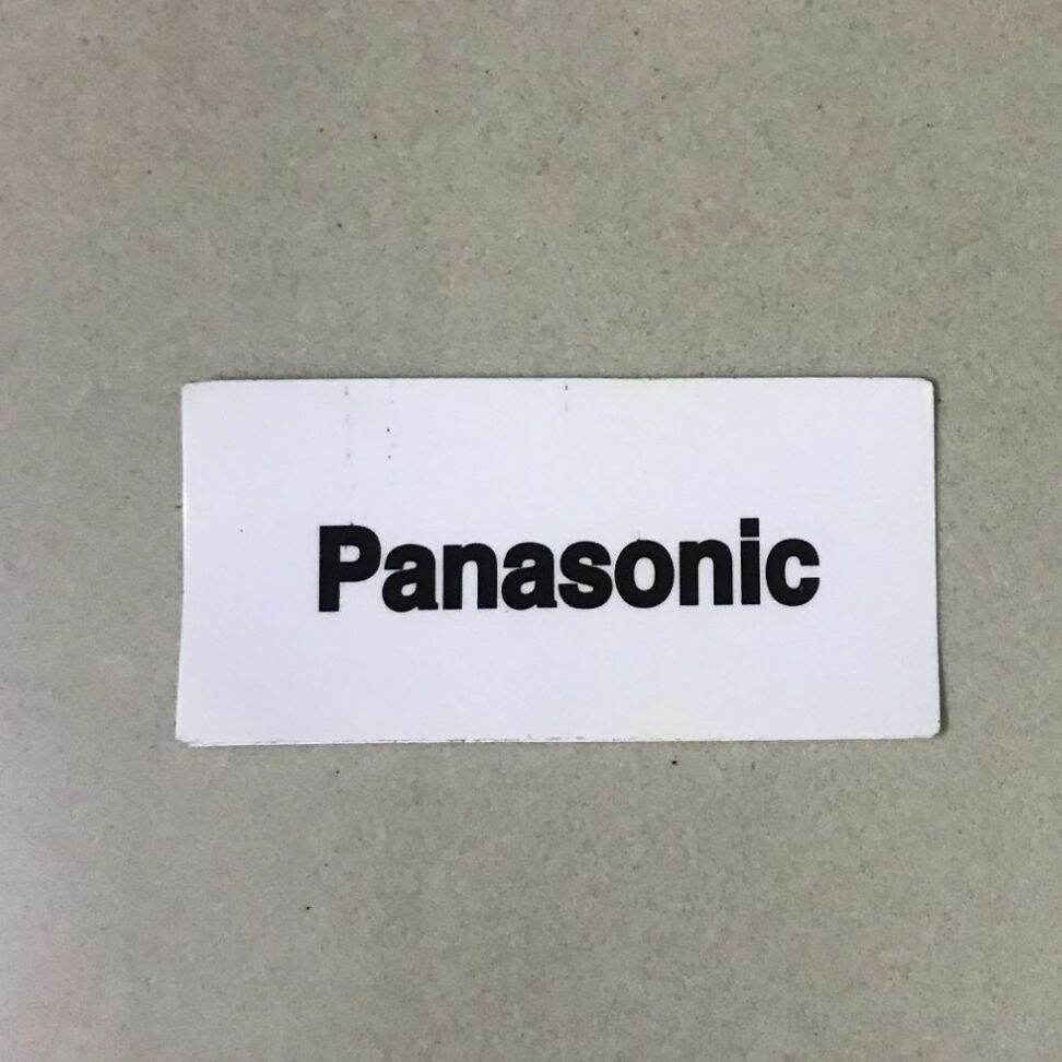 Tem dán mặt lạnh điều hòa Panasonic chữ đen