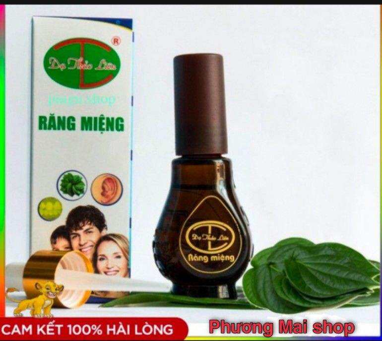 tinh dầu răng miệng Dạ Thảo liên lọ 20ml hỗ trợ sâu răng viêm họng