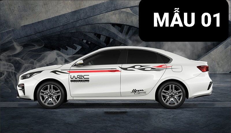 Tem dán xe kia Cerato, k3, soluto, elantra, mazda3,2