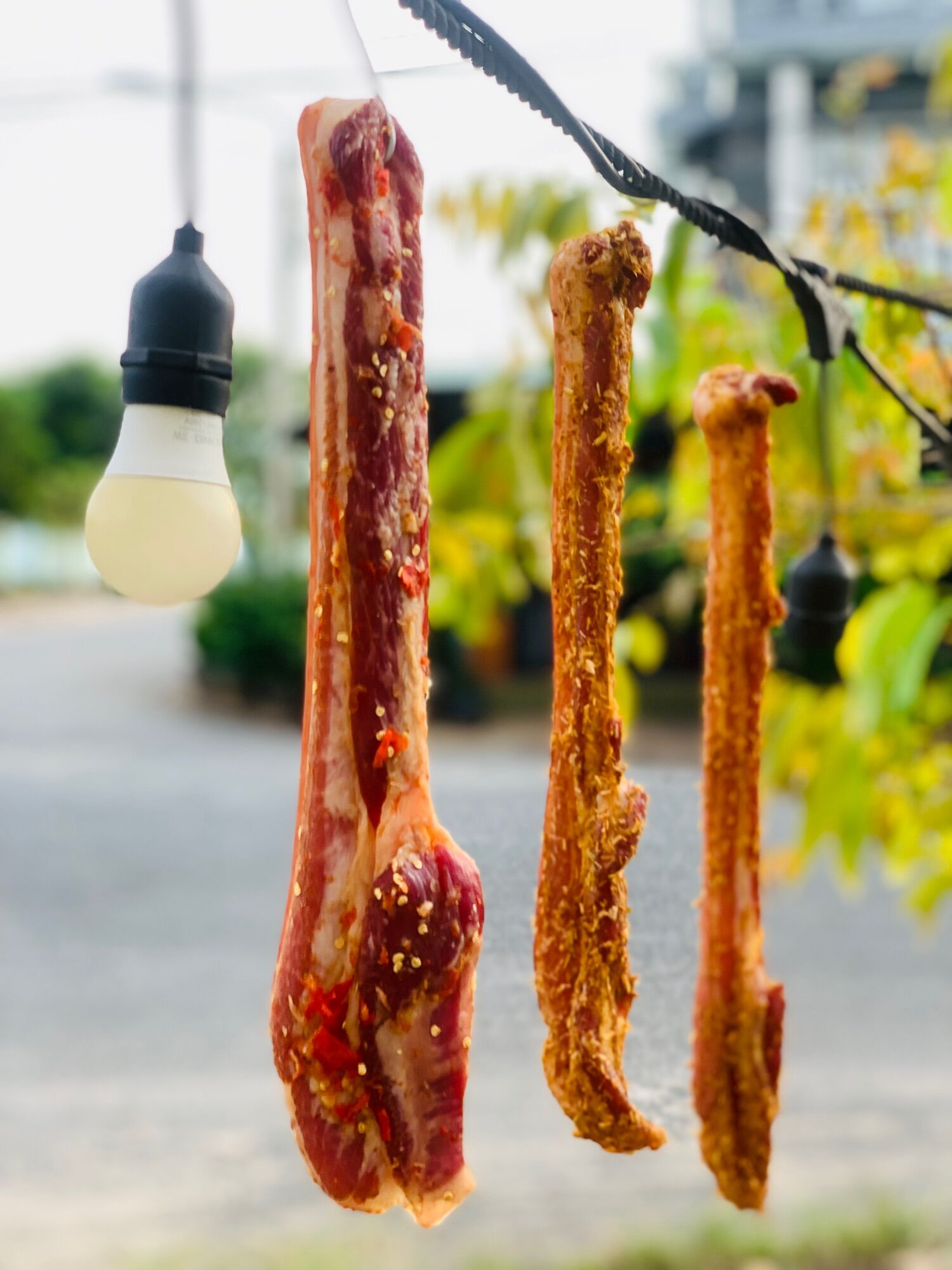Thịt heo một nắng rainf gói 500g