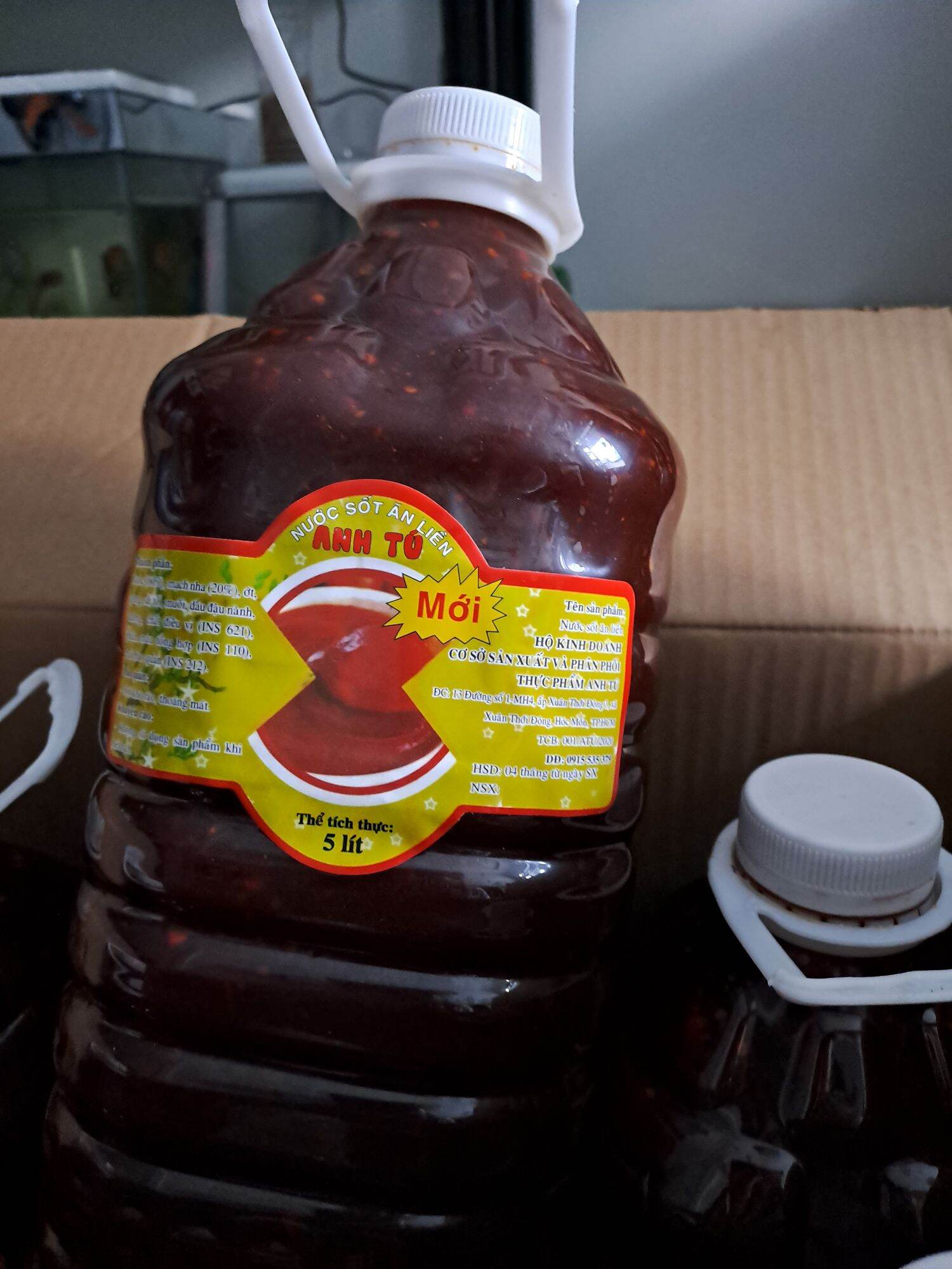 Can sốt bò anh tú 5 lít