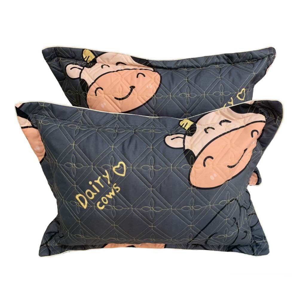 Vỏ gối cotton poly trần bông kích thước 45x65cm
