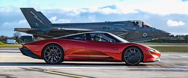 Xe Mô Hình Hot Wheels tỉ lệ 1:64 "Mclaren Speedtail" (Orange) (Model 2021)
