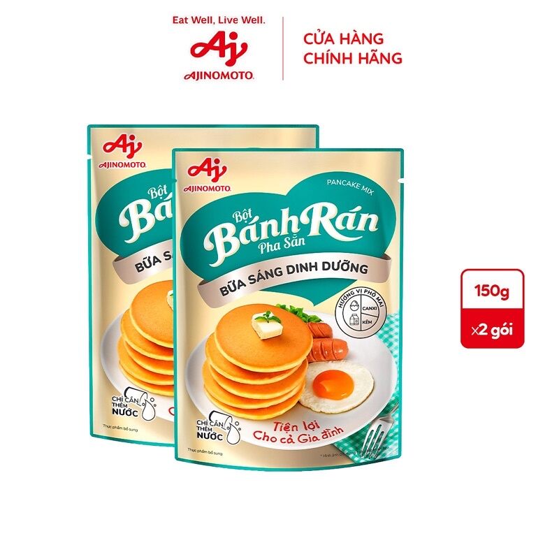 bột làm bánh rán đủ vị