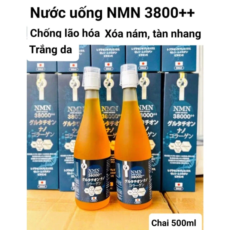 Nước uống COLLAGEN TAKEDA SAKURA 500ml bổ sung collgen giúp trắng da ngừa nám tàn nhan đẹp da chống lão hóa