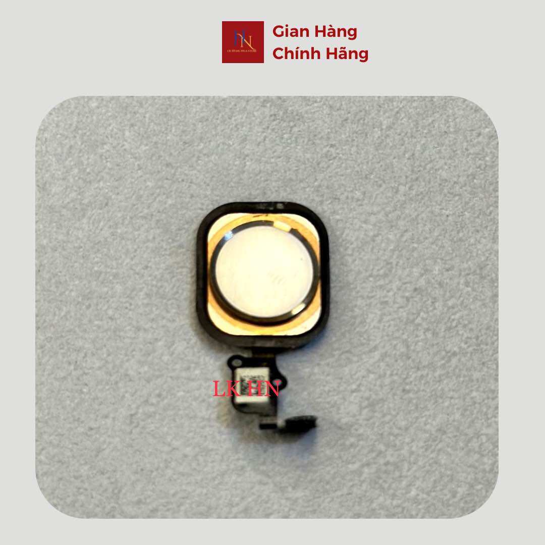 Nút Home iP 6G/6S/6Plus/6Splus, Phím Home Có Ron Cao Su Hàng Chuẩn Zin Bóc Máy