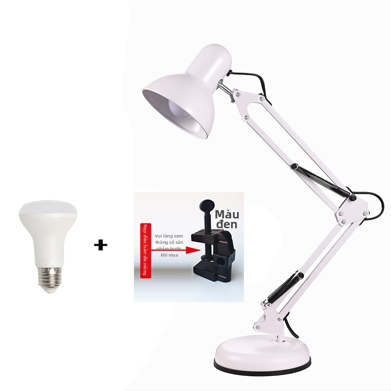Đèn Bàn Đọc Sách Bảo Vệ Mắt Tay Dài Gập LED
