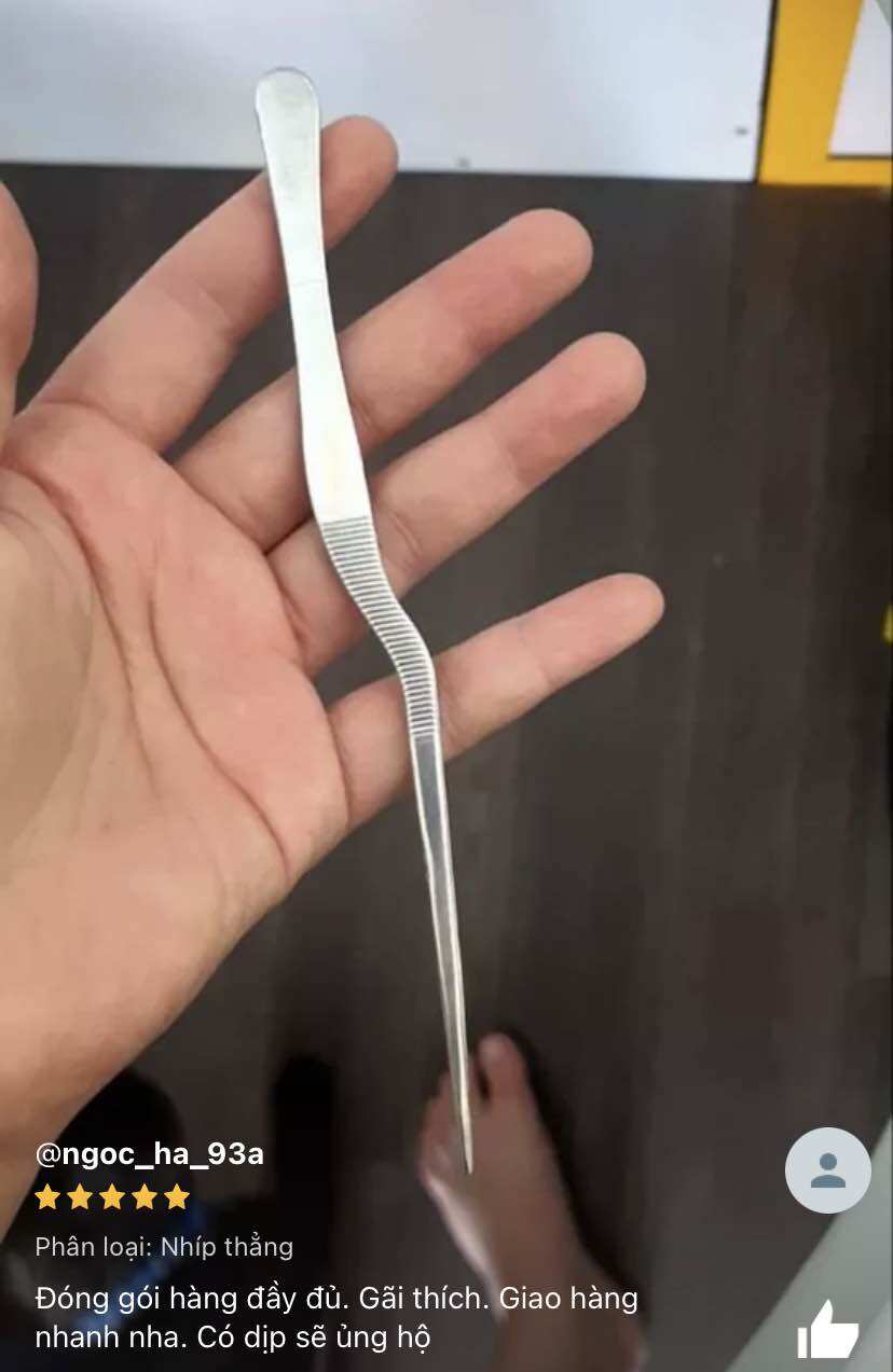 🏵 Cây Nhíp Lấy Ráy Tai Thanh Sơn (17cm)