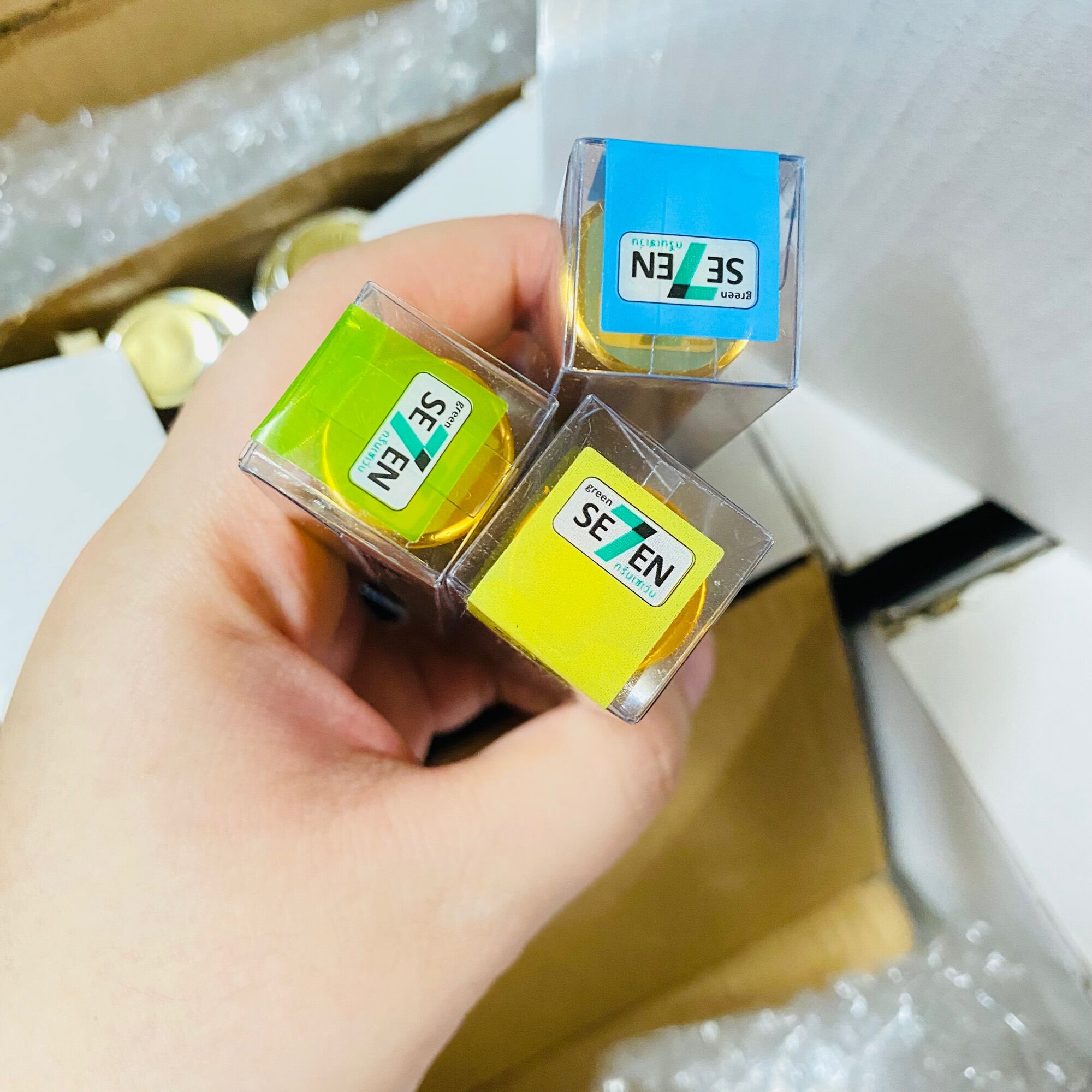 Dầu Lăn Thảo Mộc Green Seven Oil Thái Lan 8ml