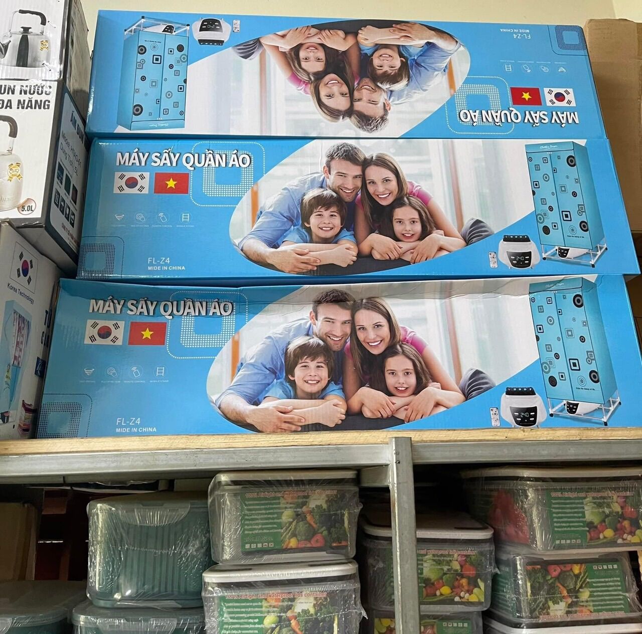 Tủ sấy quần áo có điều khiển từ xa