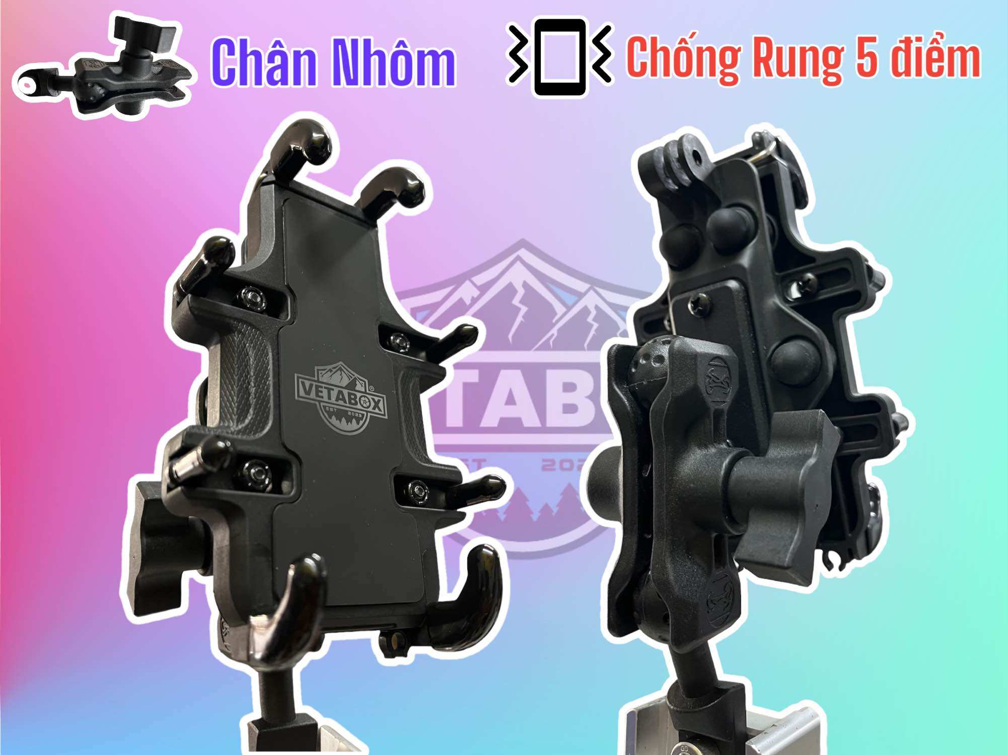 Giá đỡ Điện Thoại Chống rυng Vetabox
