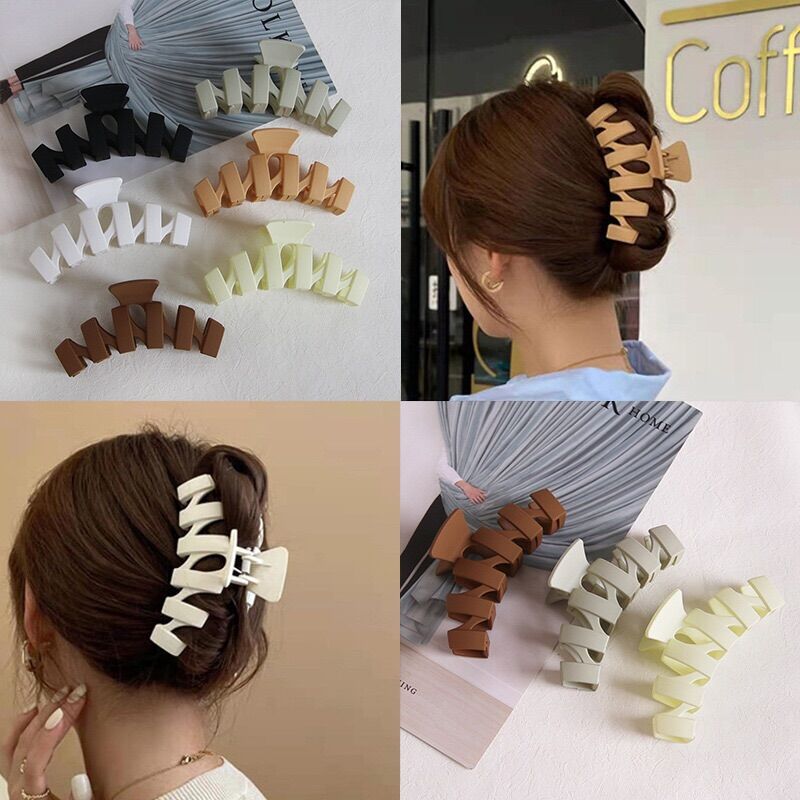 Kẹp tóc càng cua răng cá mập phong cách Hàn Quốc