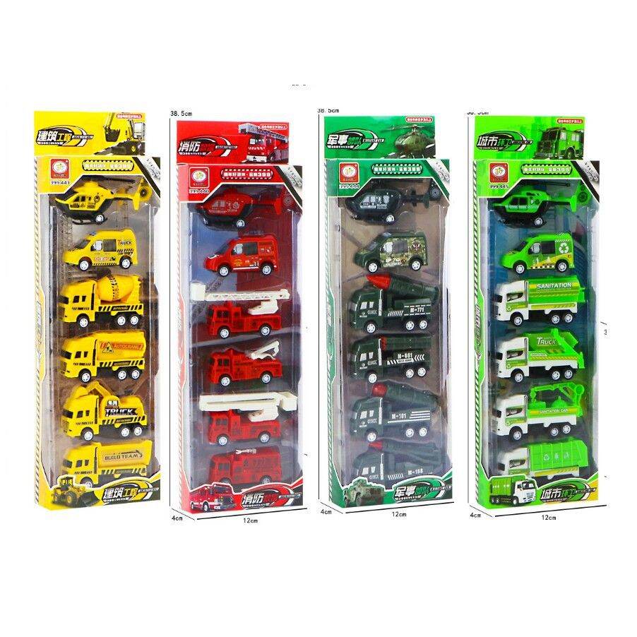 SET 6 Ô TÔ ĐỦ MẪU CHO BÉ