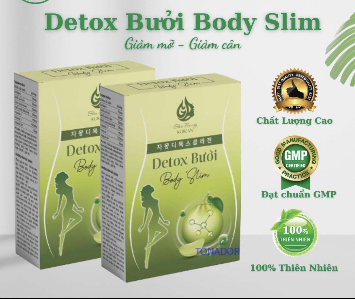 Detox bưởi hỗ trợ giảm cân đẹp da