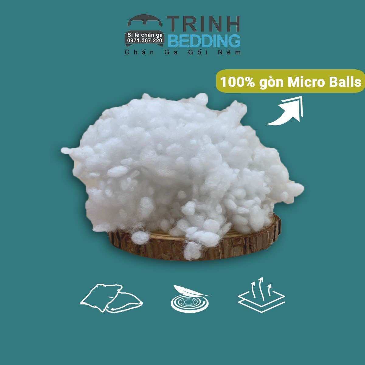 Ruột Gối Nằm / Ruột gối ôm Micro Ball Trinh bedding