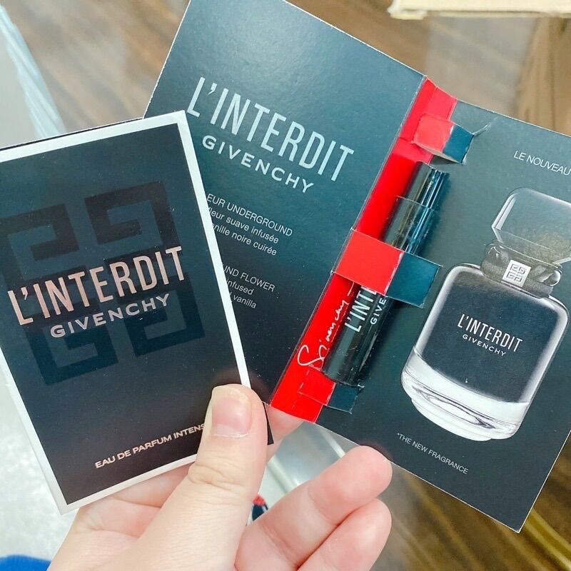 Sample mẫu thử Nước hoa Givenchy L'Interdit Eau de Parfum Intense 1ml | Vinie.minisize