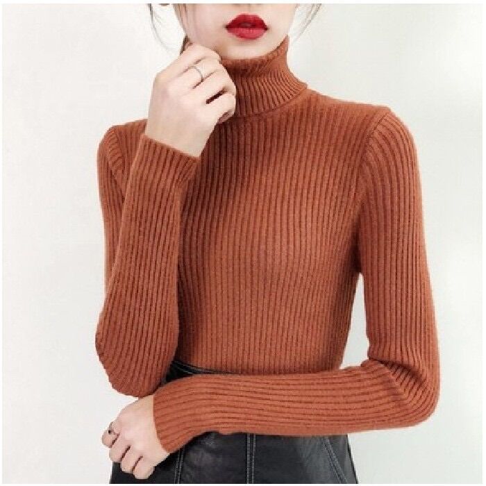 Áo len cổ lọ hàng Quảng Châu - Loại 1