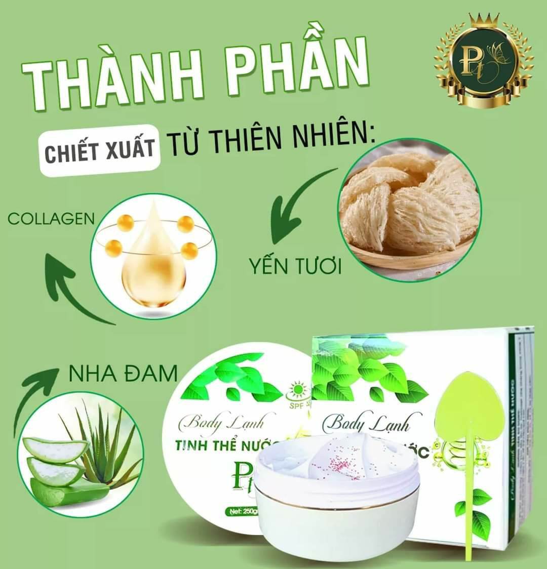 Body Lạnh Tinh Thể Nước Pt