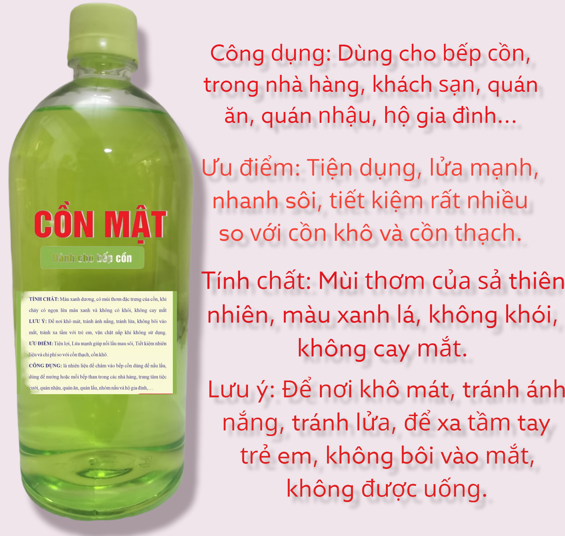 Cồn Mật can 5 lít giá siêu tiết kiệm