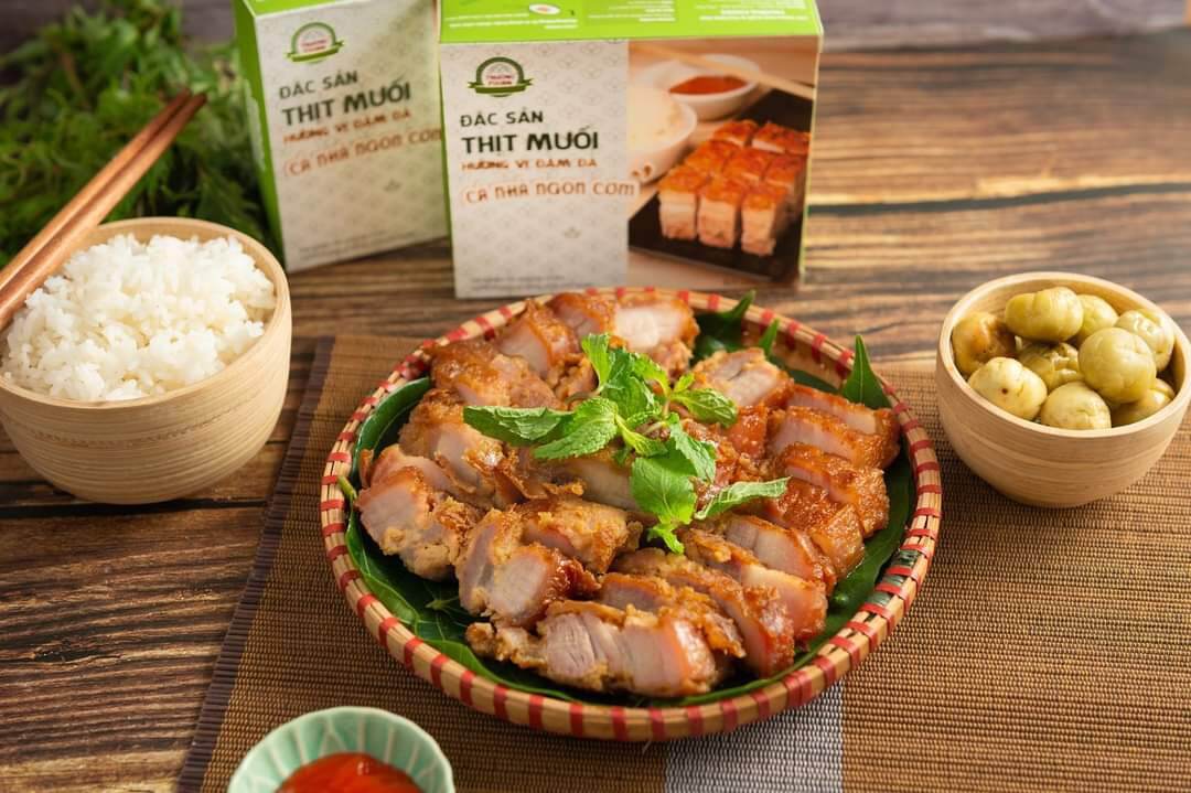 Combo 3 hộp Thịt Muối