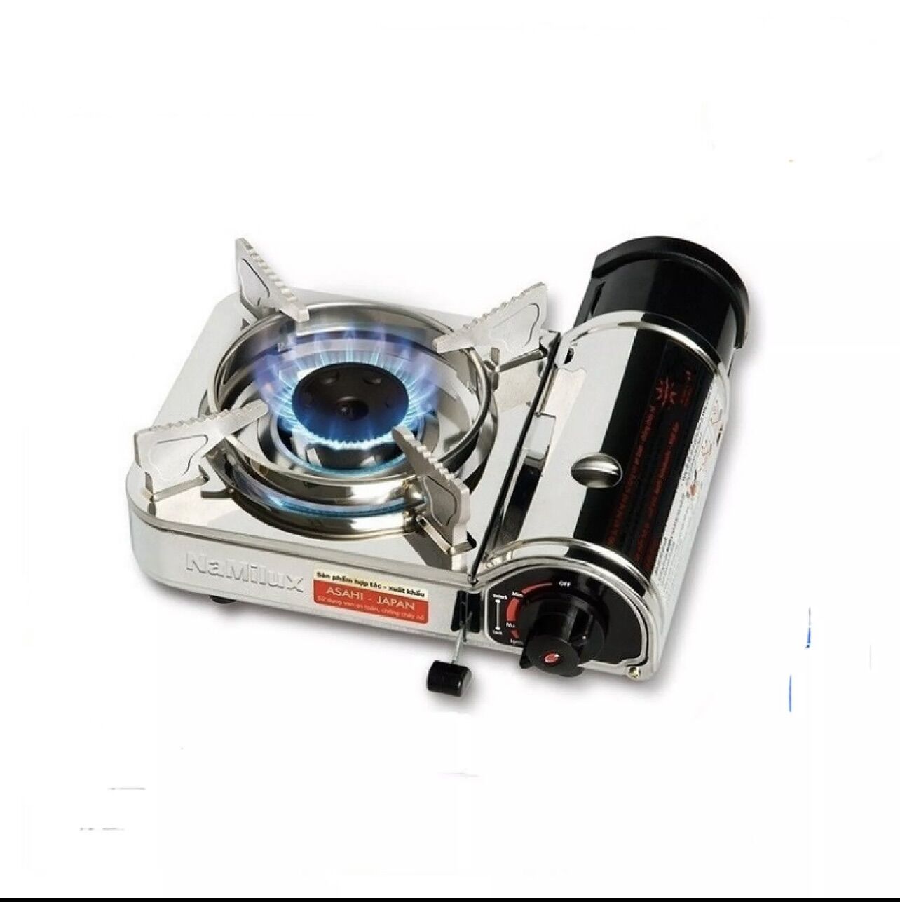 Bếp ga mini mang thương hiệu NaMiluk,NA-1711AS bền đẹp và an toàn khi sử dụng