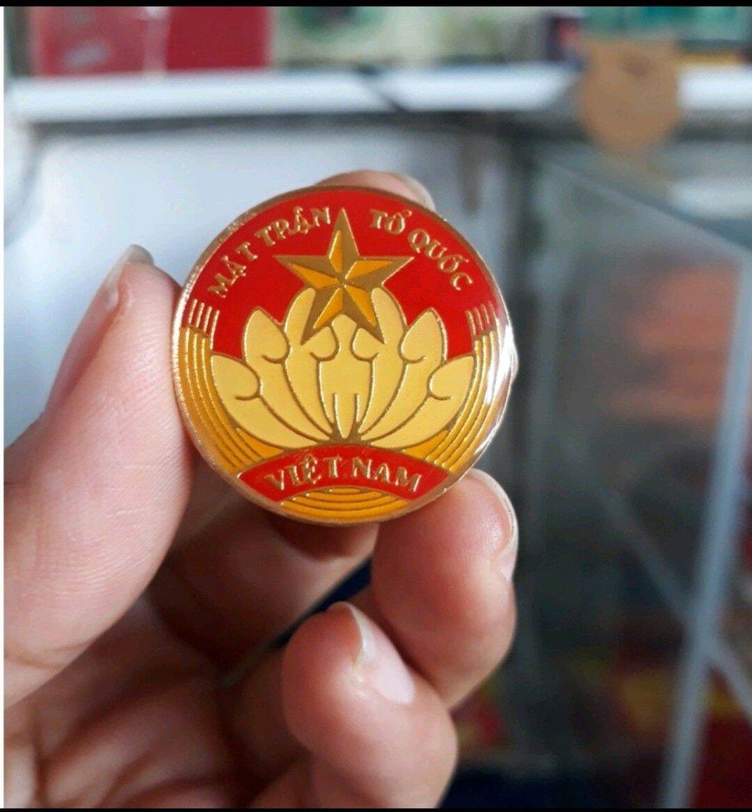 Huy hiệu Mặt Trận Tổ Quốc Ăn Mòn - set 5 cái